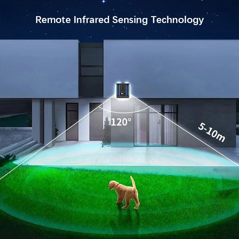 LumaFold | Solar Wall Light With Foldable Head And Remote Control