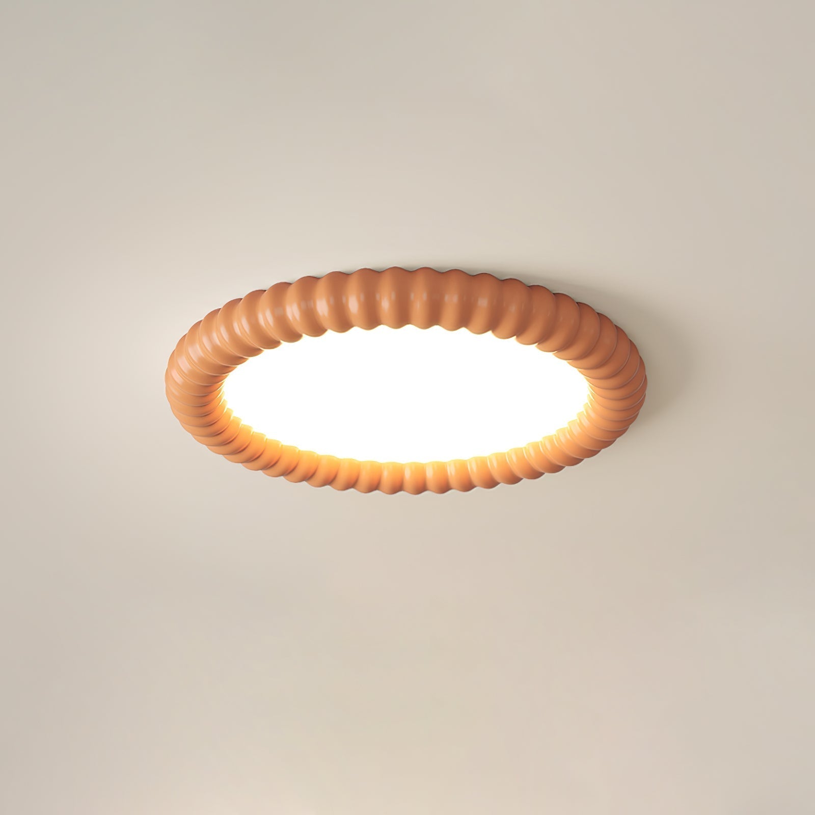 Lyrale | Contemporary Ceiling Light with Wavy Profile