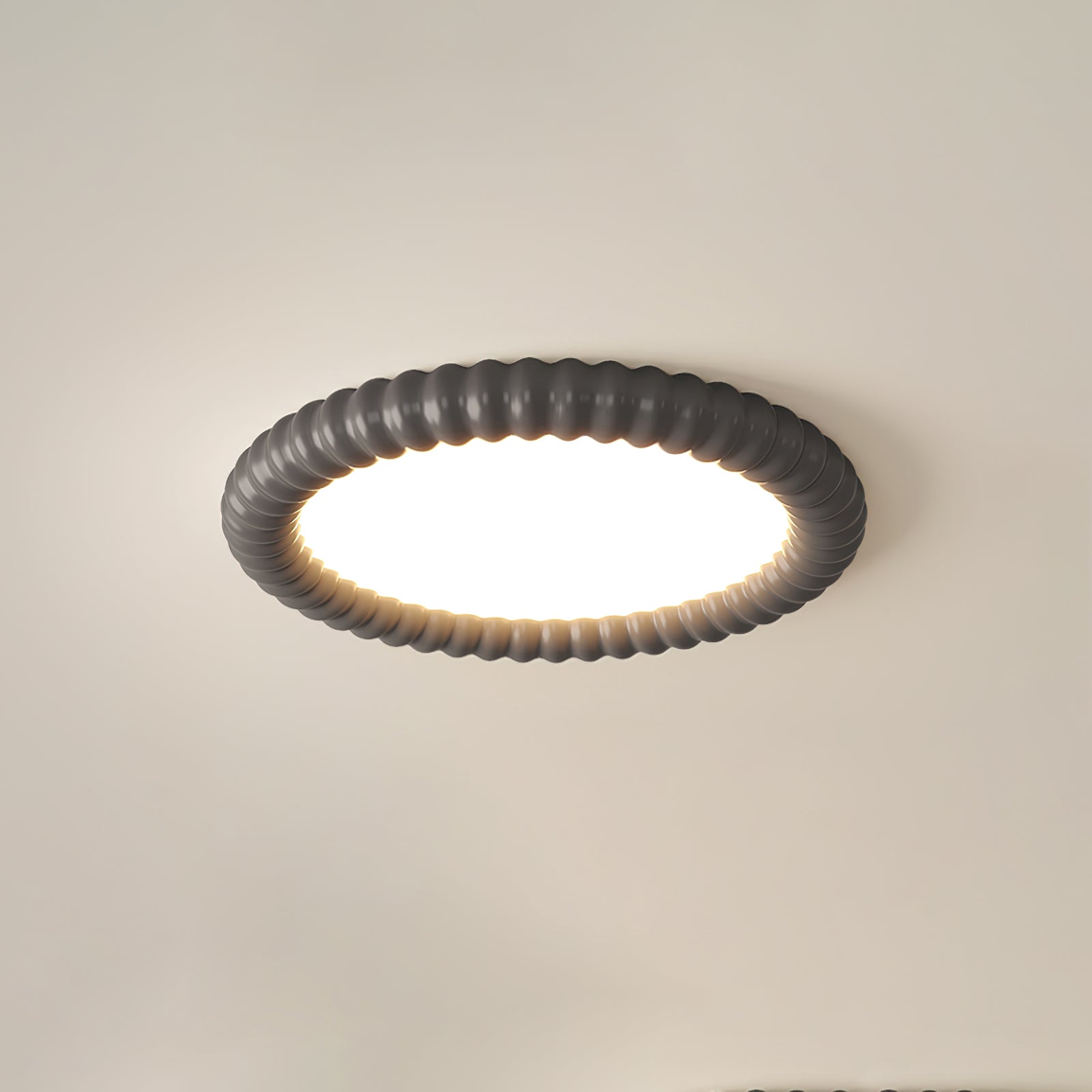 Lyrale | Contemporary Ceiling Light with Wavy Profile