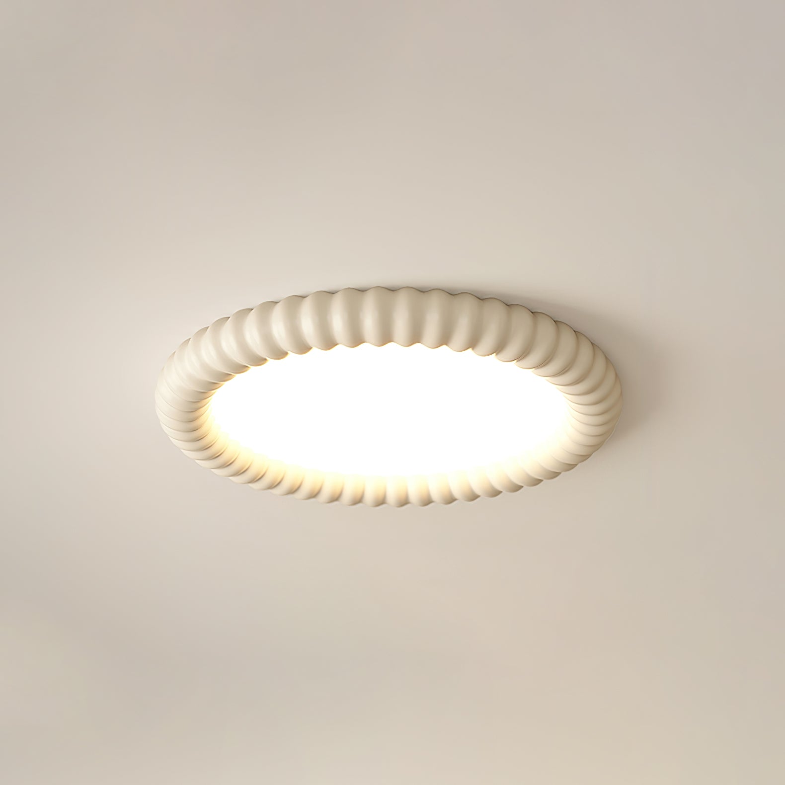 Lyrale | Contemporary Ceiling Light with Wavy Profile