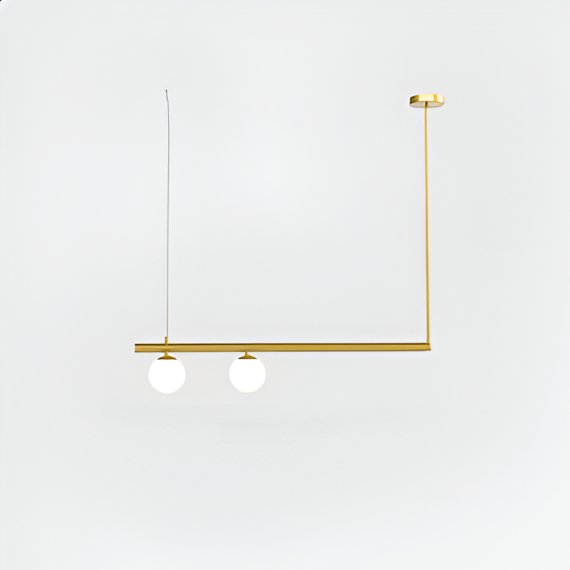 Ravelle | Scandinavian Glass Premium Linear Pendant Light