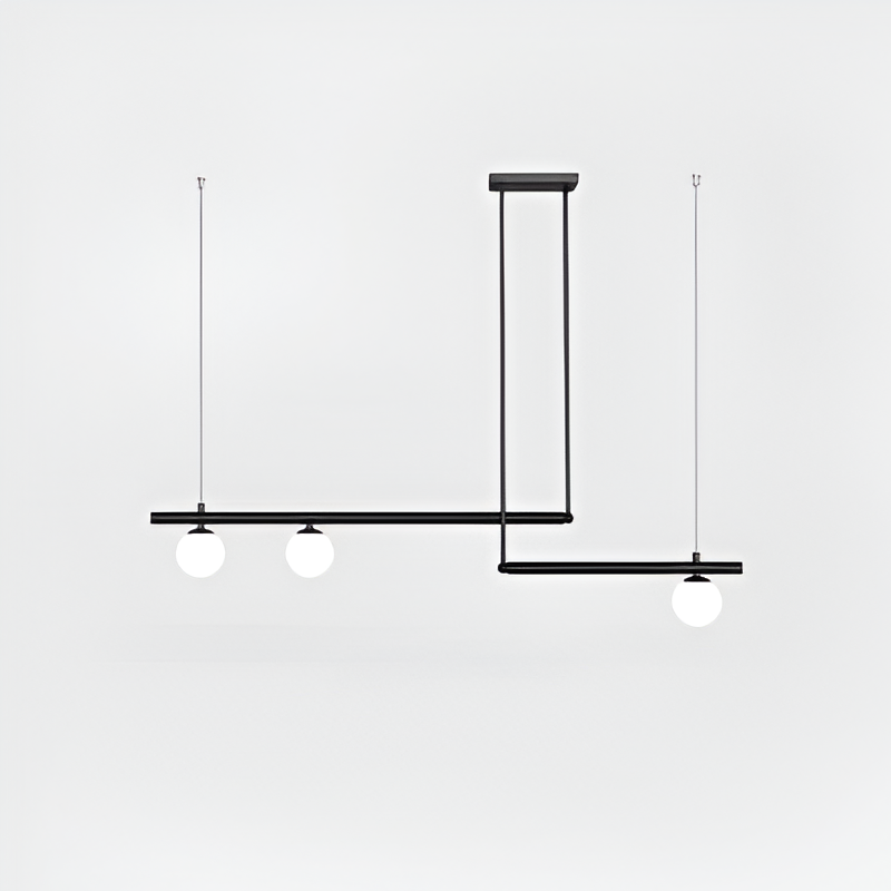 Ravelle | Scandinavian Glass Premium Linear Pendant Light
