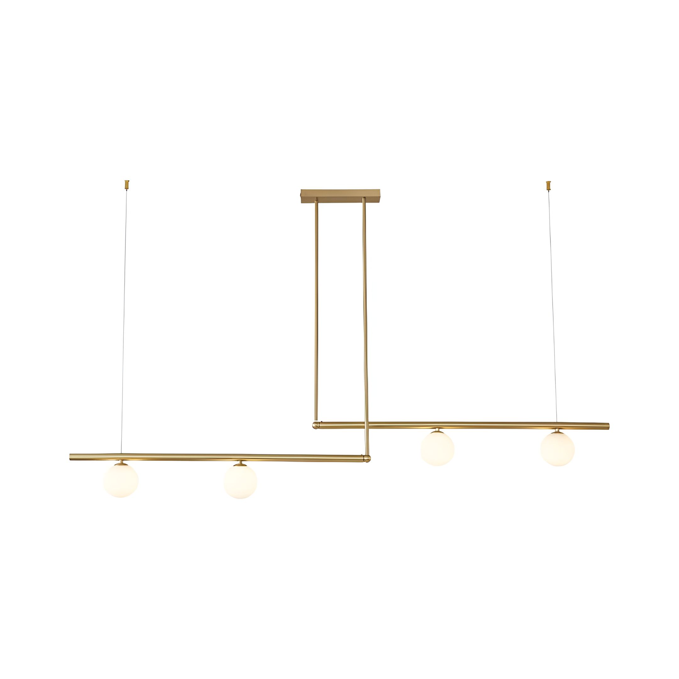 Ravelle | Scandinavian Glass Premium Linear Pendant Light