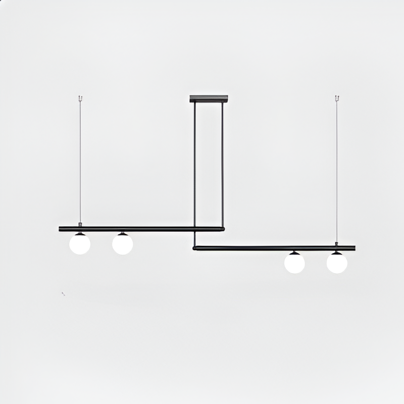 Ravelle | Scandinavian Glass Premium Linear Pendant Light