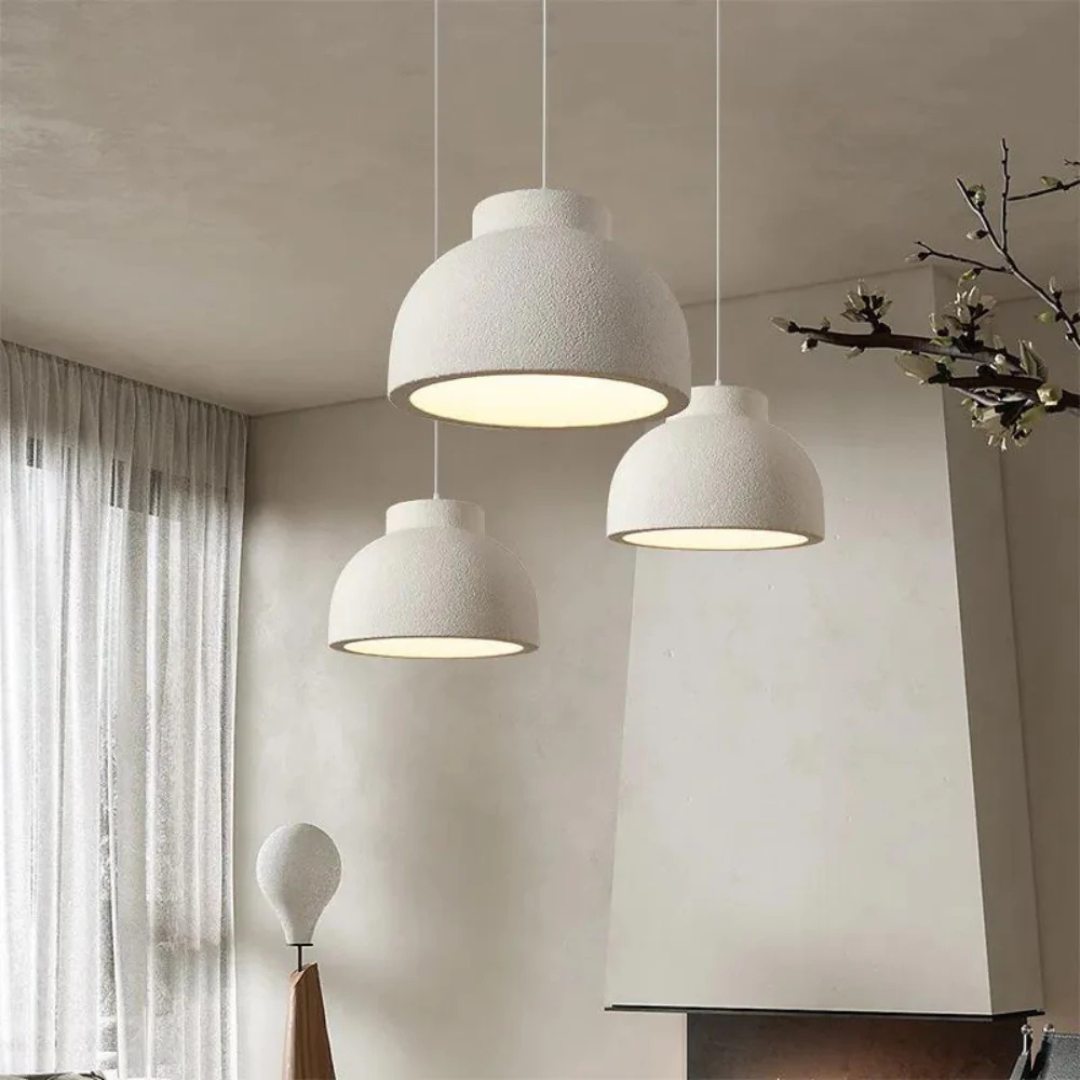 Solvi | Scandinavian Minimalist Pendant Lamp in Polystyrene