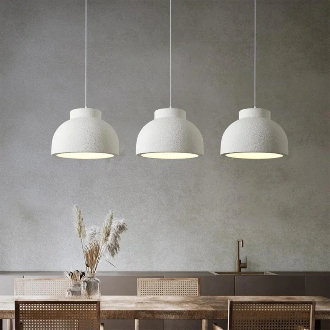 Solvi | Scandinavian Minimalist Pendant Lamp in Polystyrene