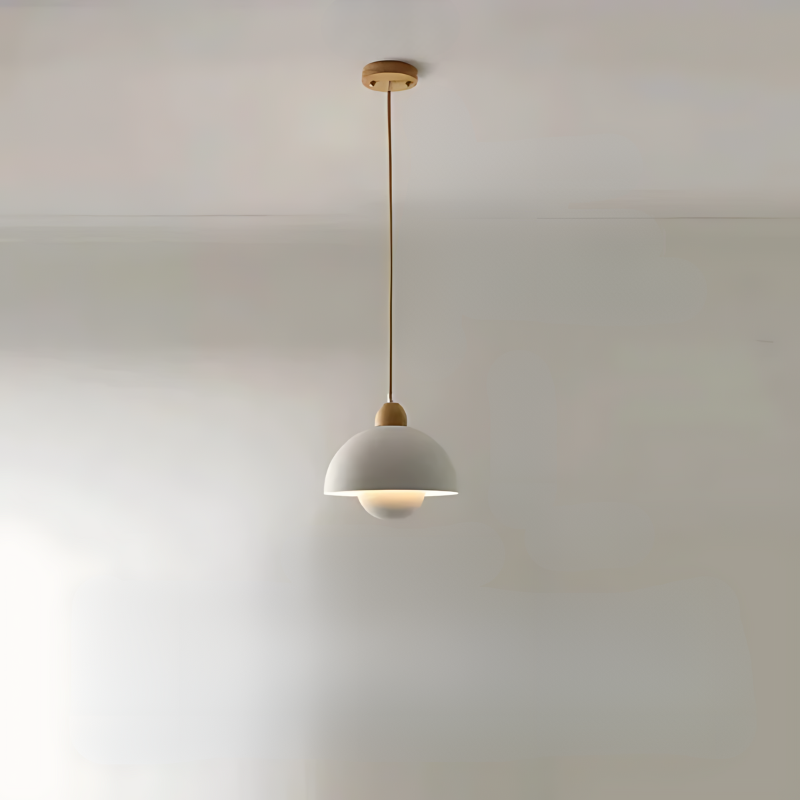 Carena Rustic Wooden Pendant Lamp for Warm, Ambient Lighting