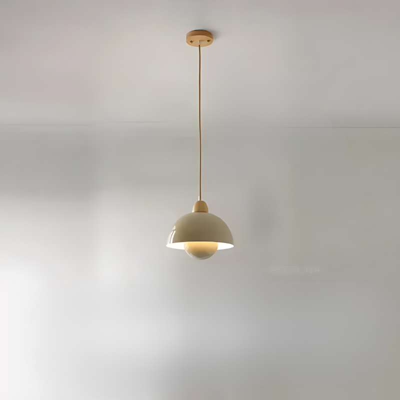 Carena Rustic Wooden Pendant Lamp for Warm, Ambient Lighting