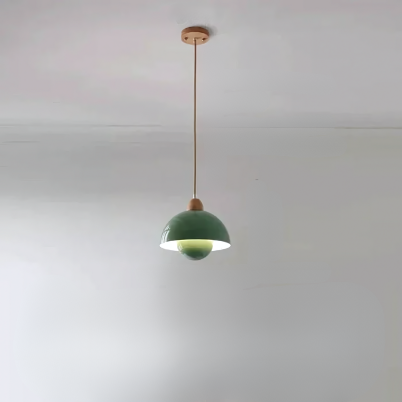 Carena Rustic Wooden Pendant Lamp for Warm, Ambient Lighting