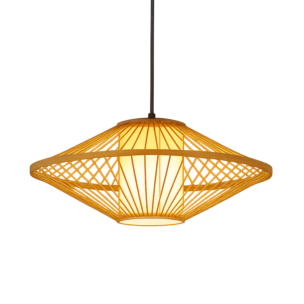 Hoshi | Japanese-Style Bamboo Pendant Lamp