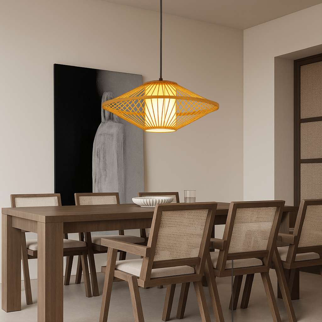 Hoshi | Japanese-Style Bamboo Pendant Lamp