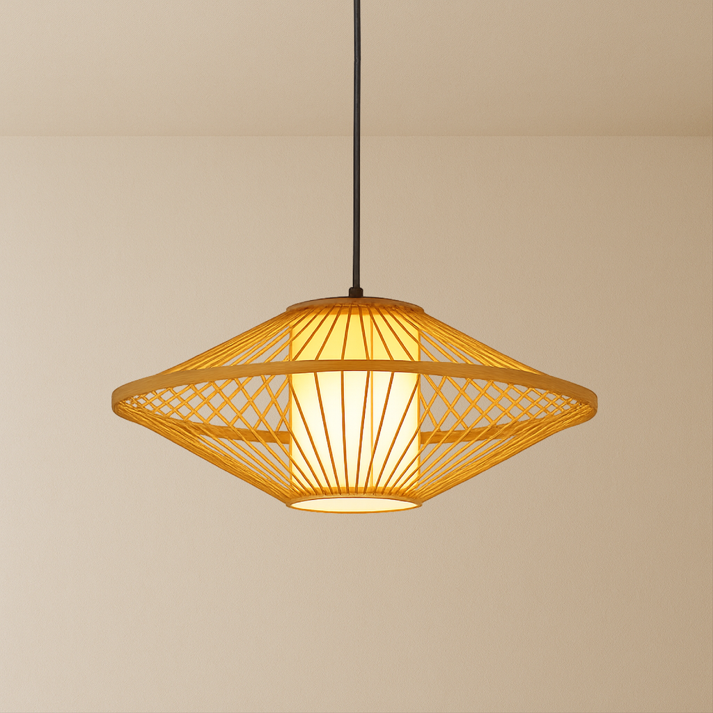 Hoshi | Japanese-Style Bamboo Pendant Lamp