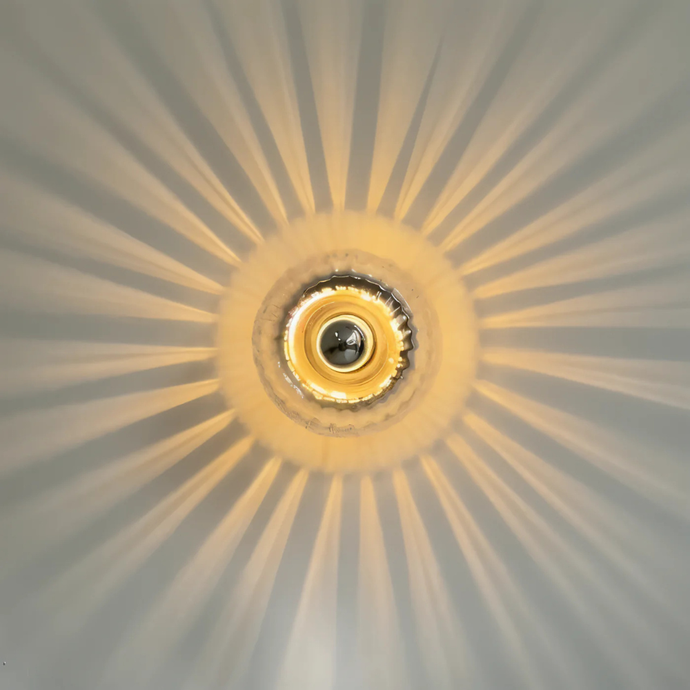 Art Deco Glass Wall Sconce