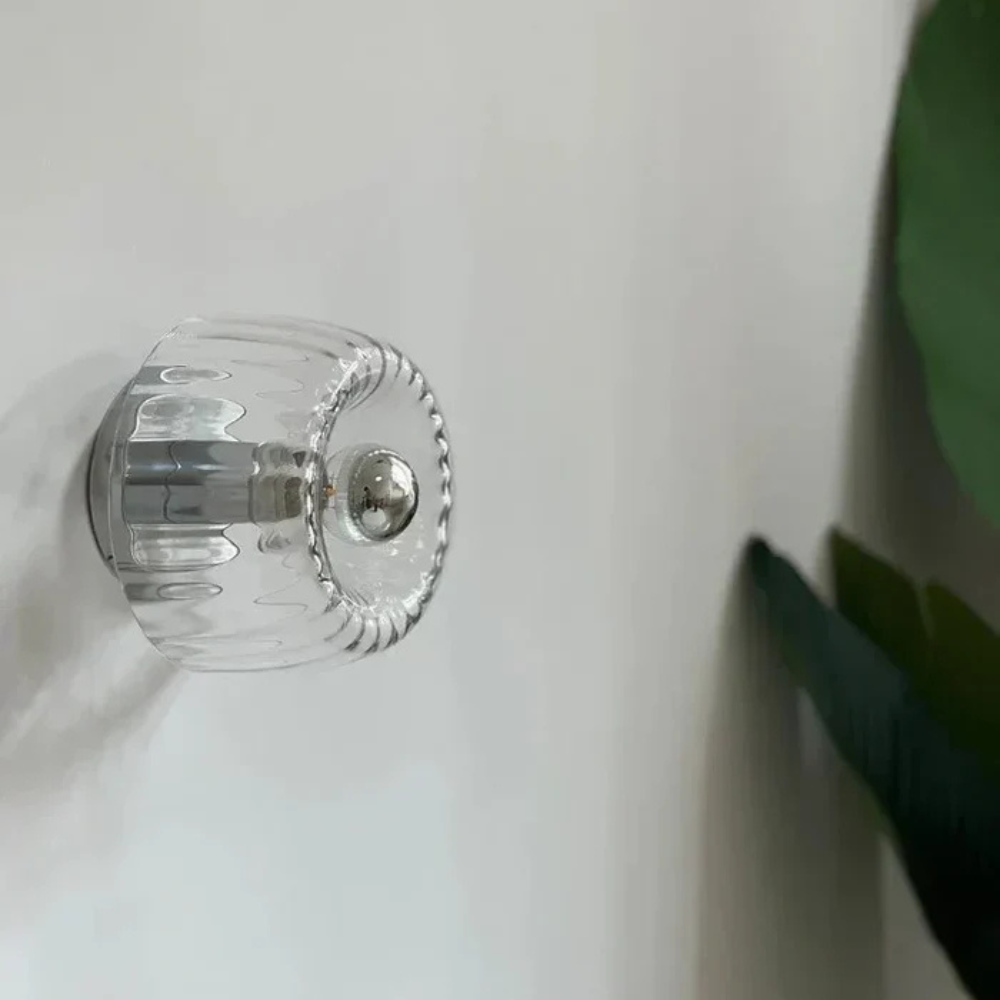 Art Deco Glass Wall Sconce