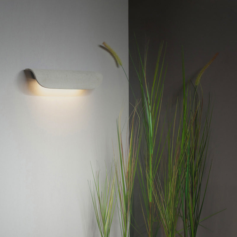 Cascara | Modern Curved Waterproof Outdoor Wall Lamp