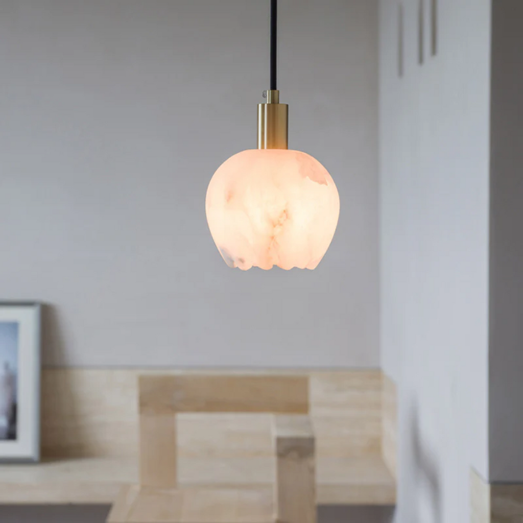 Calista | Luxury Alabaster Pendant Light
