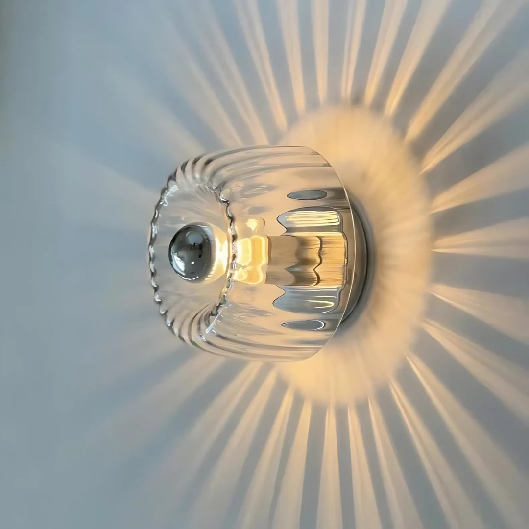 Liora Glass Wall Sconce | Stylish Indoor Wall Light