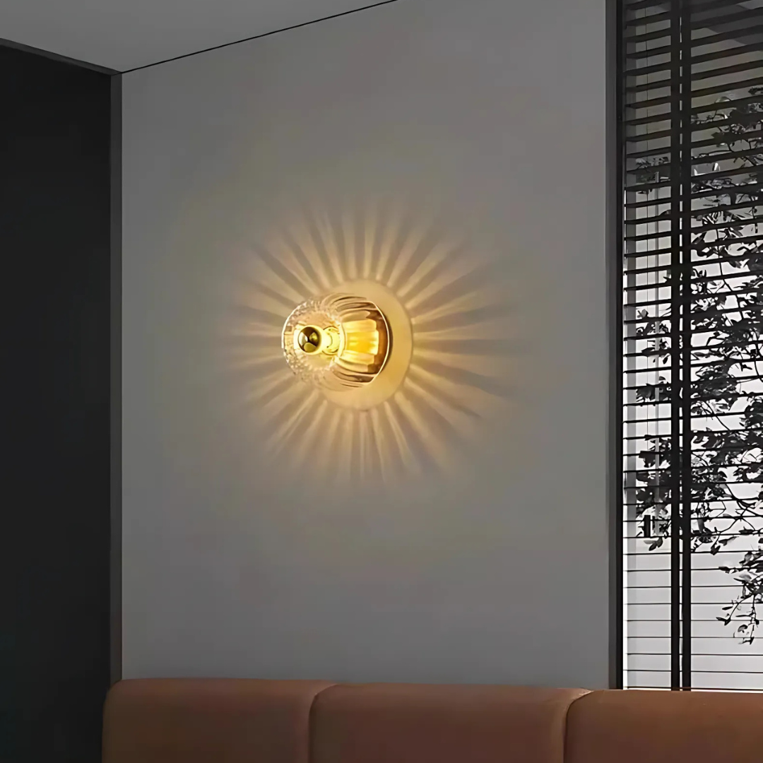 Liora Glass Wall Sconce | Stylish Indoor Wall Light