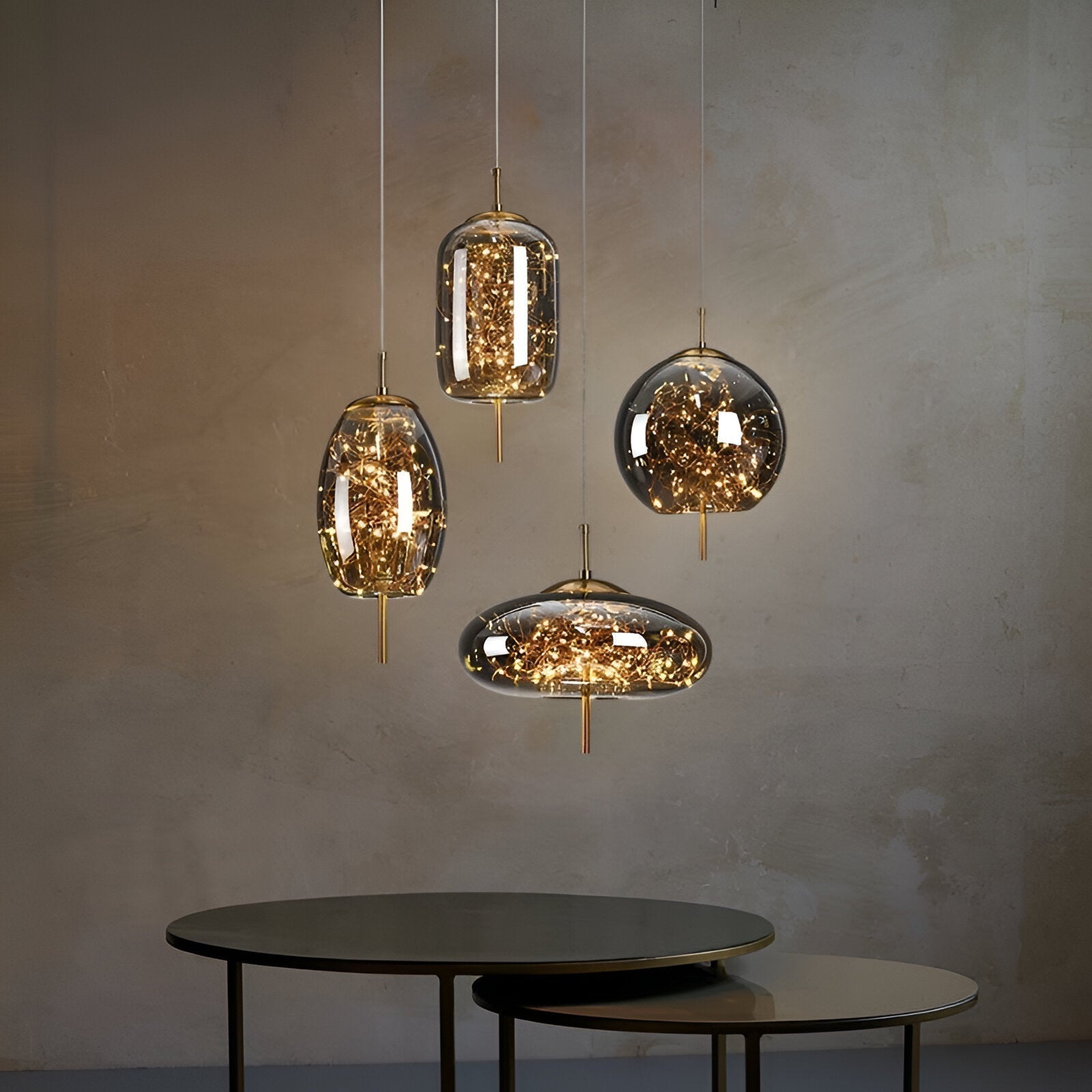 Nerelle | Luxury Nordic Glass Pendant Lamp