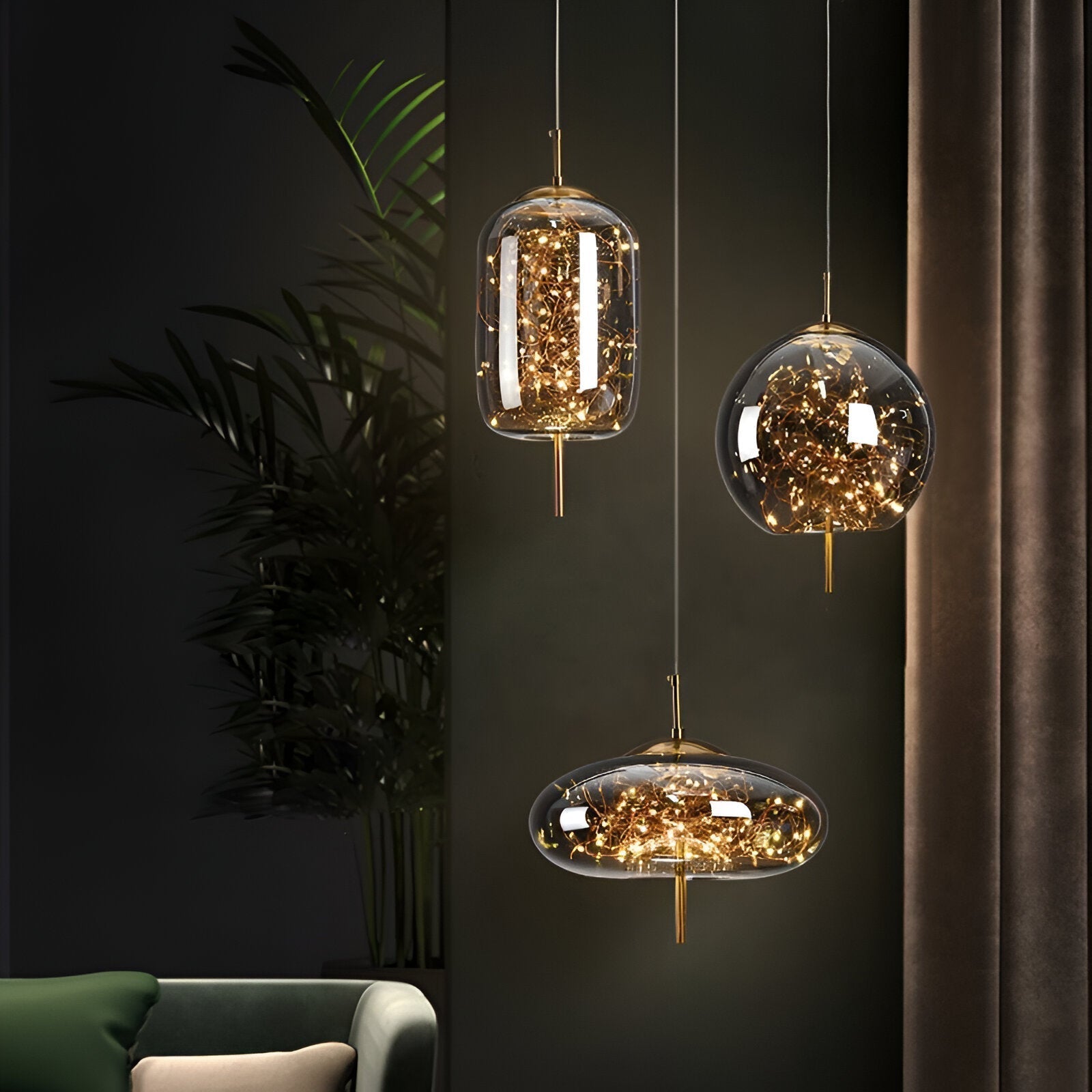 Nerelle | Luxury Nordic Glass Pendant Lamp