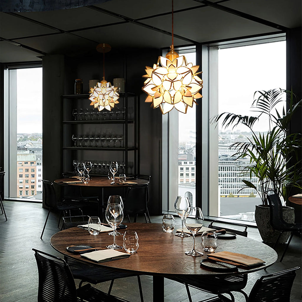 LioraShell | Hanging Lamp Made From Natural Materials