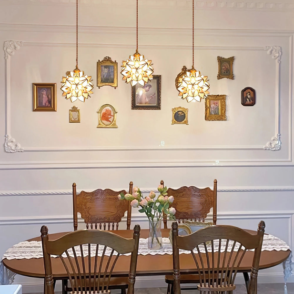 LioraShell | Hanging Lamp Made From Natural Materials