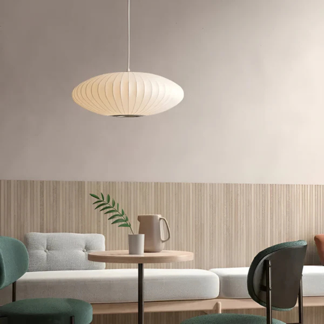 Amaya | Pendant Lamp in Japanese Silk