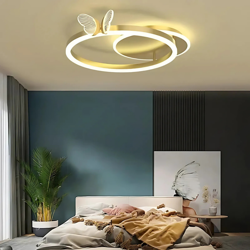 Aurali | LED-Deckenlampe mit Schmetterlingsdesign