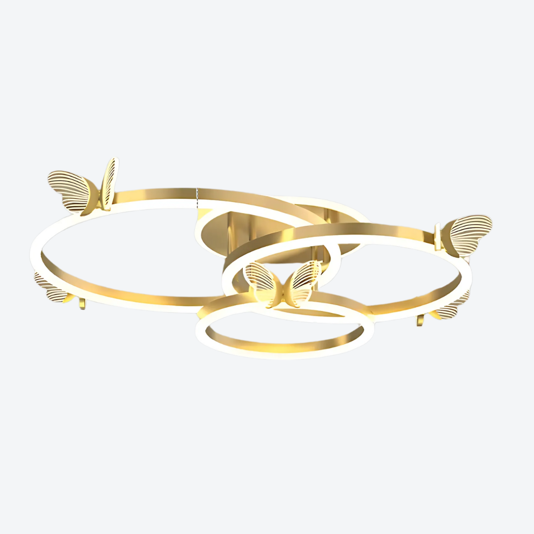 Aurali | LED-Deckenlampe mit Schmetterlingsdesign