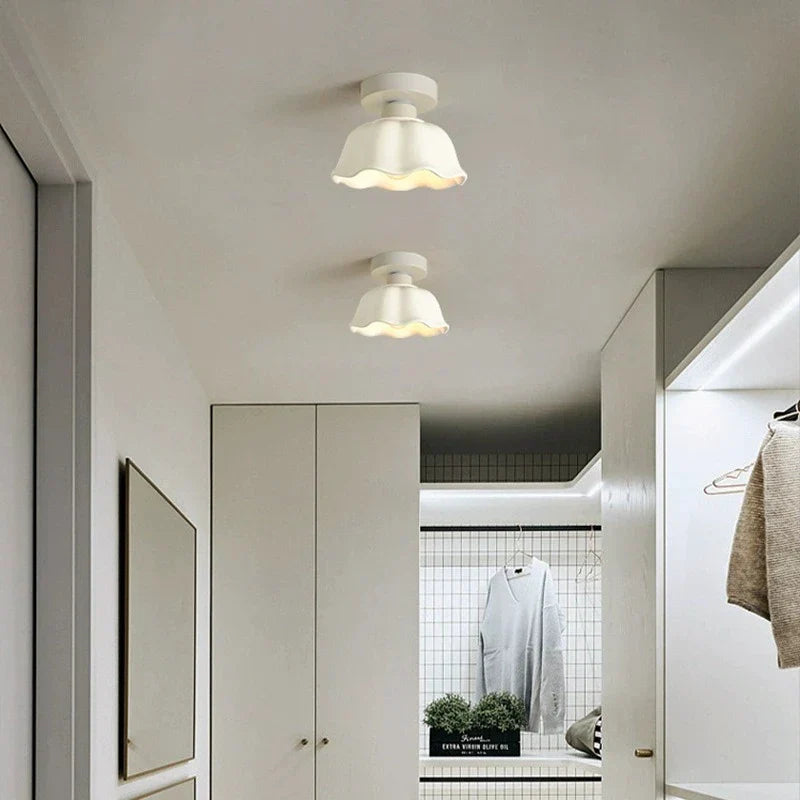 Marisol | Glass & Ceramic Ceiling Light for Contemporary Living Spaces