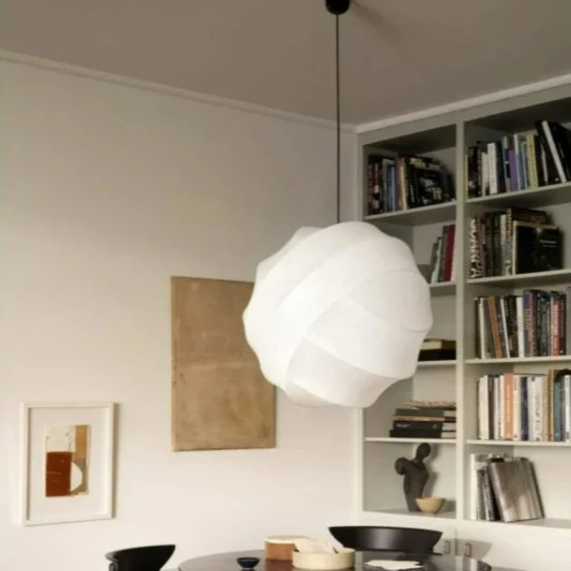 Avarela | Wabi Sabi Silk Sphere LED Pendant Light