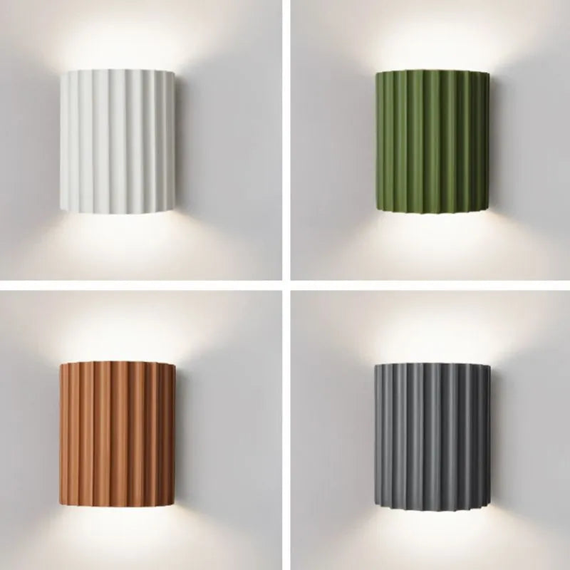 LumiMac | Modern Macaron LED Wall Sconce in Vibrant Colors
