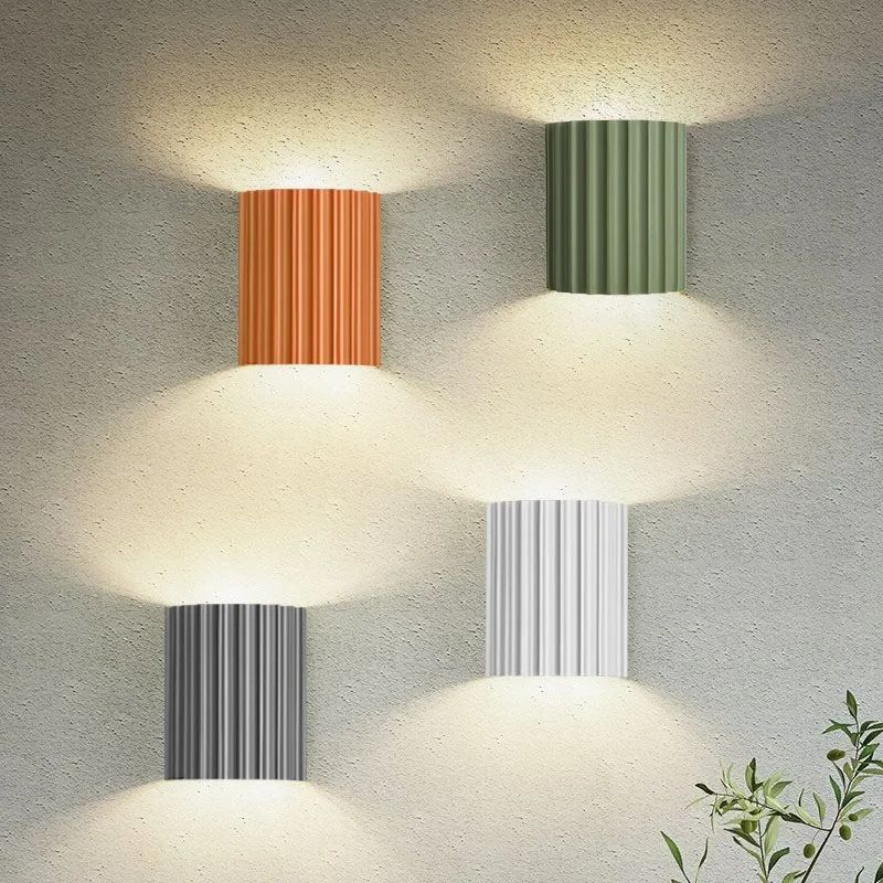 LumiMac | Modern Macaron LED Wall Sconce in Vibrant Colors