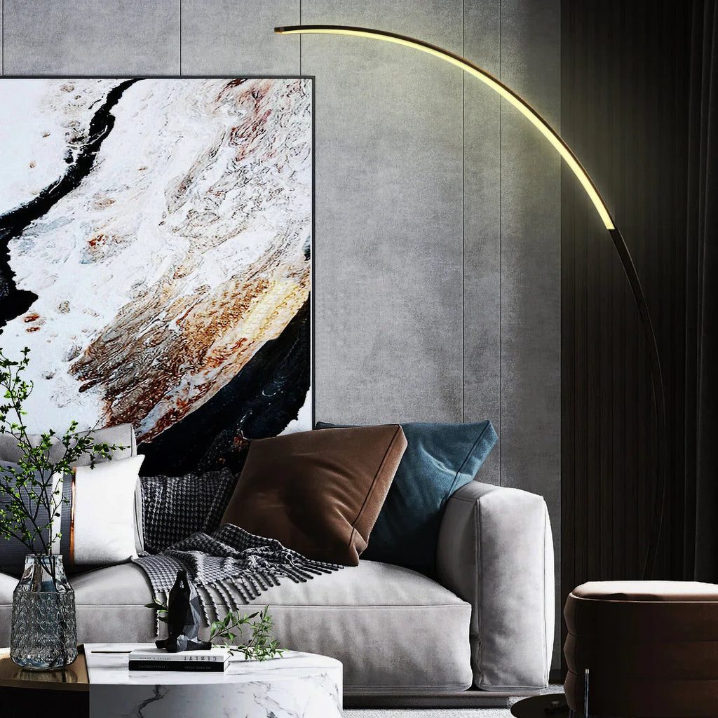 LumiArc RGB Floor Lamp | Colorful Mood Lighting