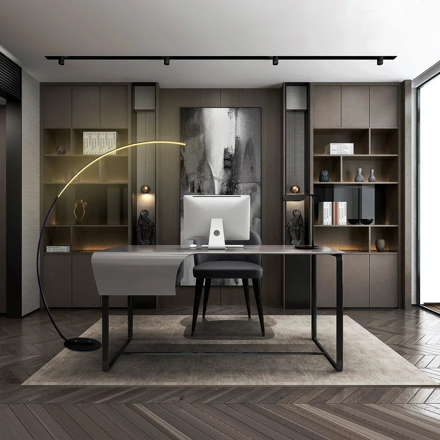 LumiArc RGB Floor Lamp | Colorful Mood Lighting