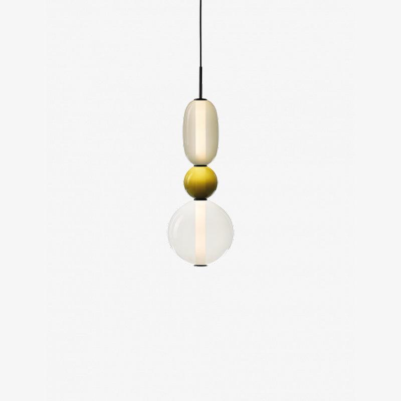 Colorful glass pendant lamp 19