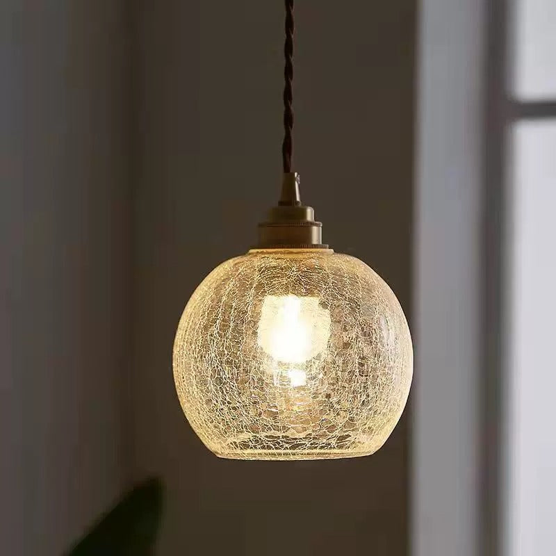 Crystal glass pendant light 2