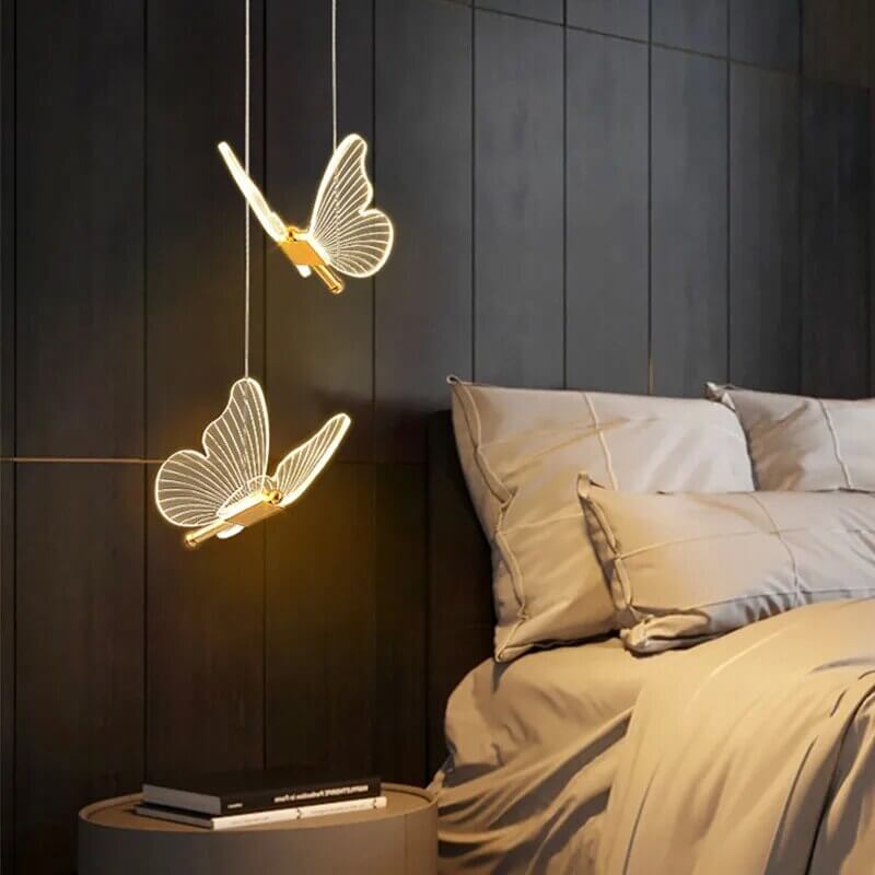 Decorative butterfly hanging lamp 6