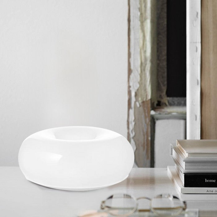 Lunara | Bauhaus Minimalist LED Table & Wall Light, Glass & Metal, Three-Level Dimming