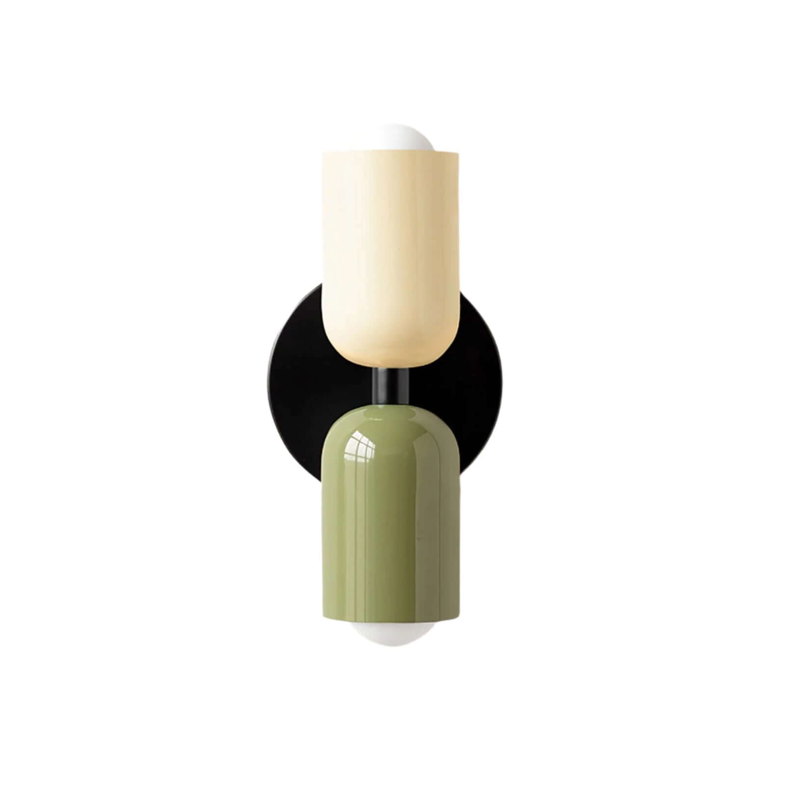 Double head wall lamp vintage metal design 0