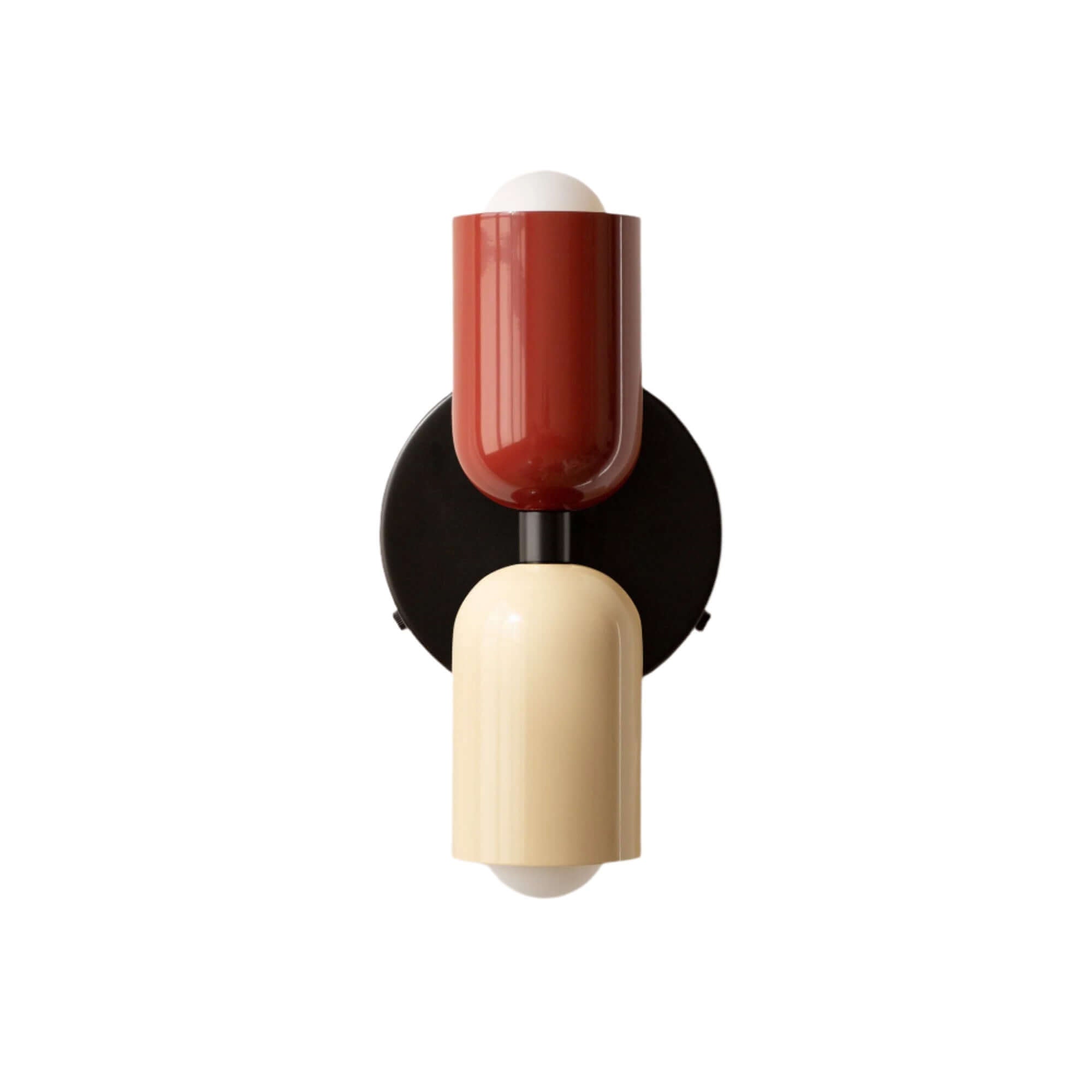 Double head wall lamp vintage metal design 4