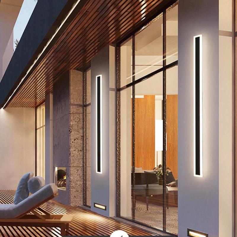 Caldera | Modern Dimmable Outdoor Wall Light, Aluminum & Acrylic, IP65