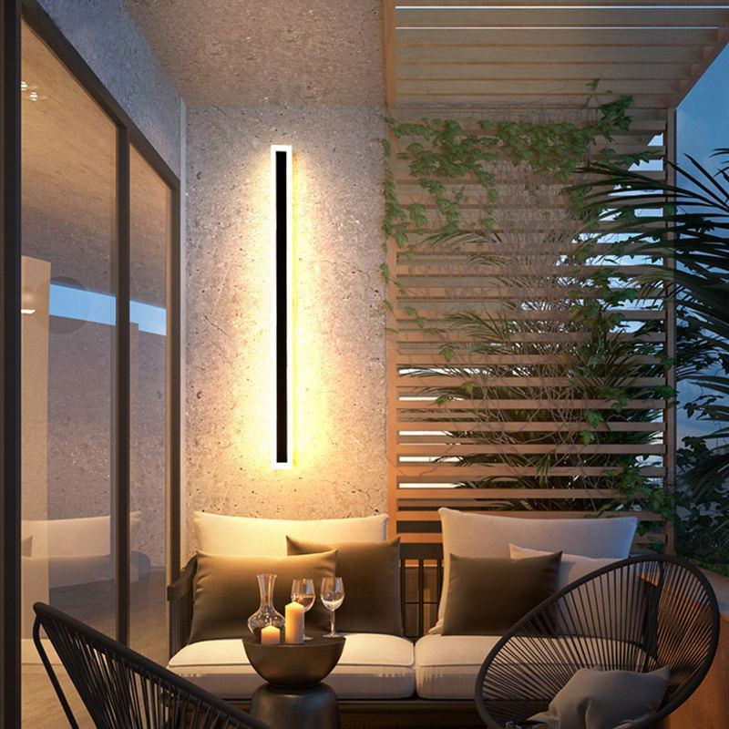 Caldera | Modern Dimmable Outdoor Wall Light, Aluminum & Acrylic, IP65