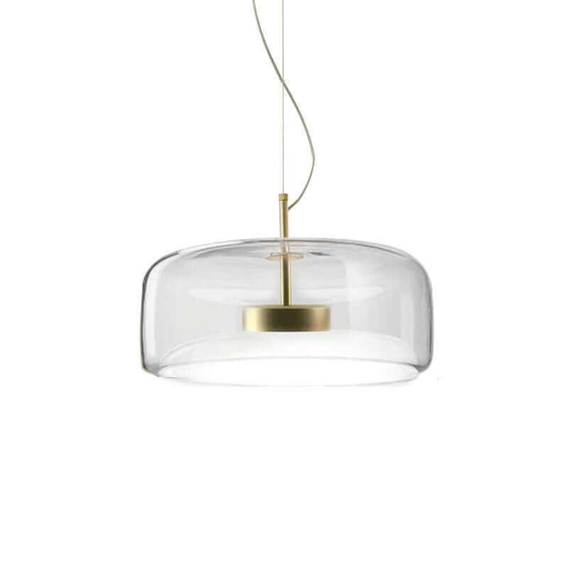 Elegant glass pendant light 11