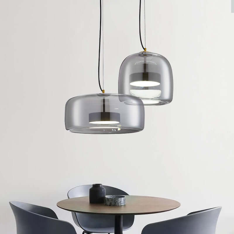 Elegant glass pendant light 6