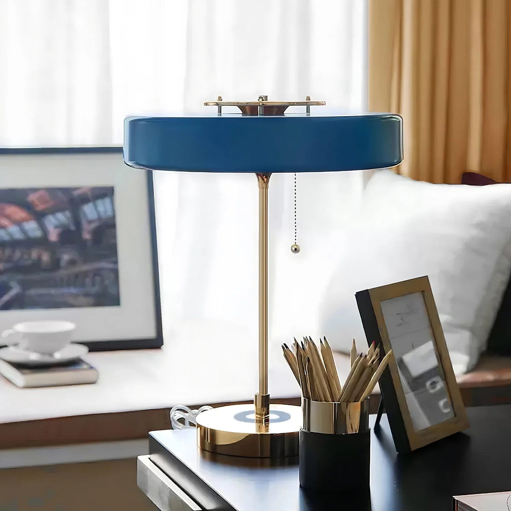 Lumenora | Elegant Blue Table Lamp for a Stylish Home