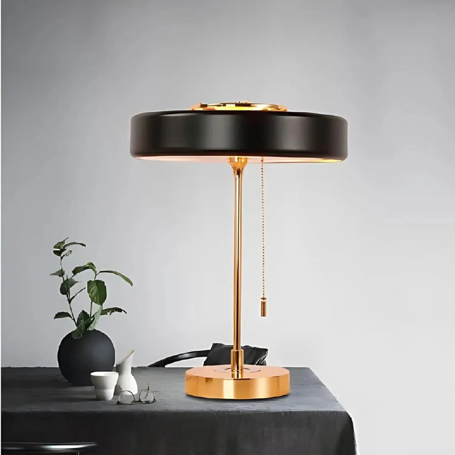 Solvane Table Lamp | Elegant Design For Your Home | Black