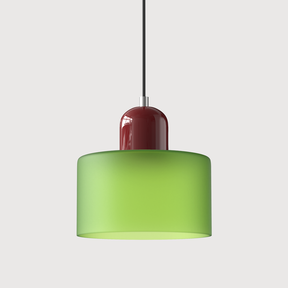 Contemporary Colorful Glass Pendant Light for Kitchen Island
