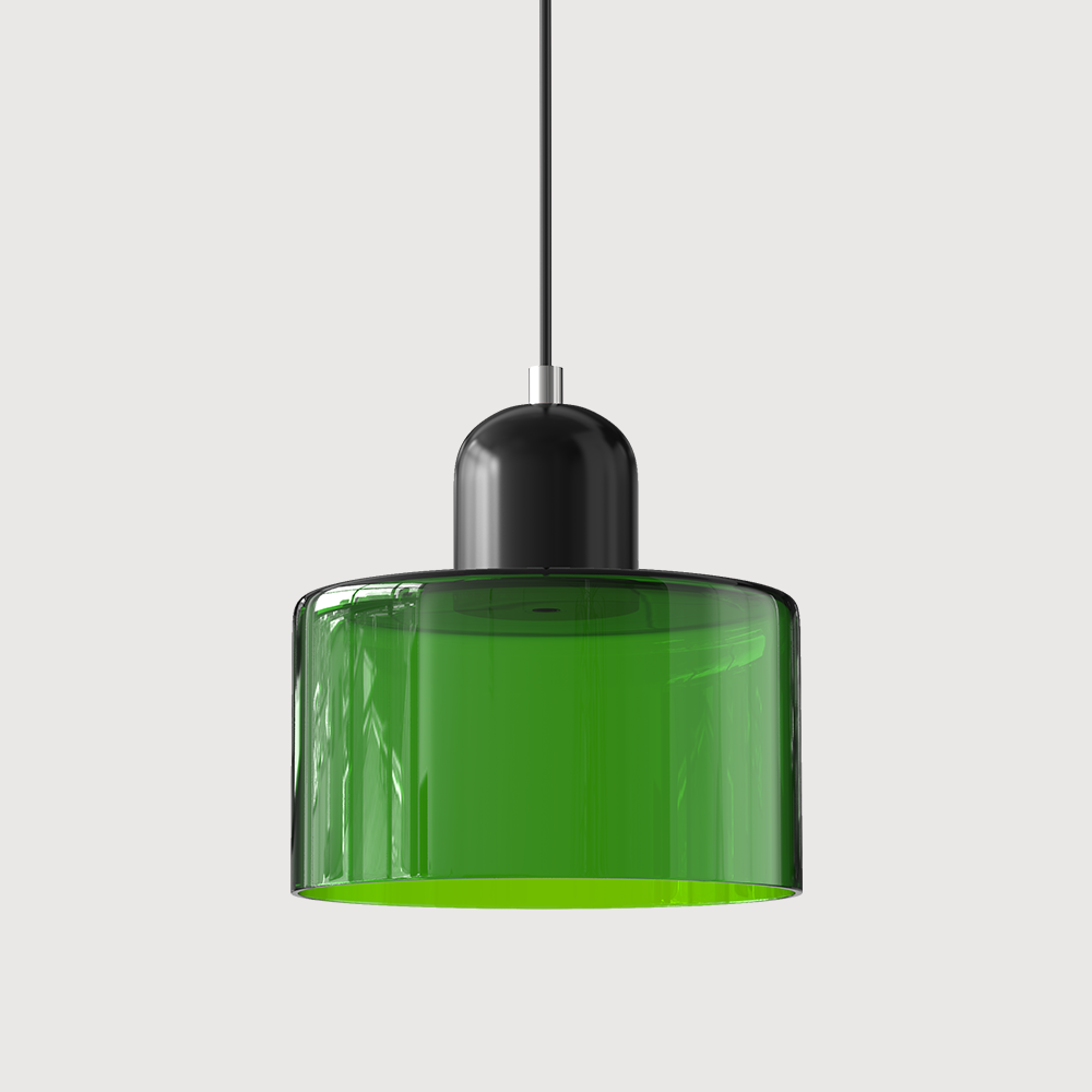 Contemporary Colorful Glass Pendant Light for Kitchen Island