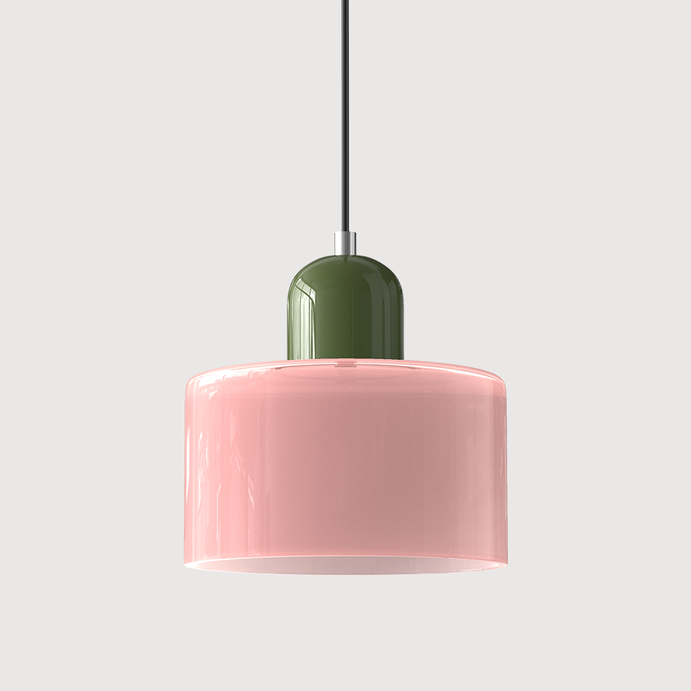 Contemporary Colorful Glass Pendant Light for Kitchen Island